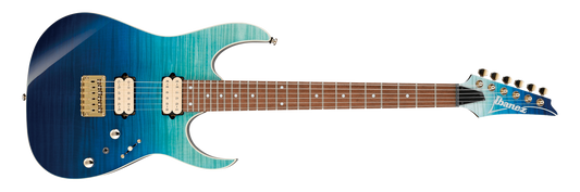 Ibanez RG421HPFMBRG Electric Guitar Blue Reef Gradation