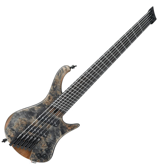 Ibanez EHB1506MSBIF 6-String Multi-Scale Electric Basses Black Ice Flat