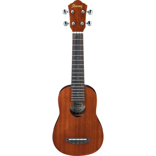 Ibanez UKS10 Soprano Ukulele (Open-Pore Natural)