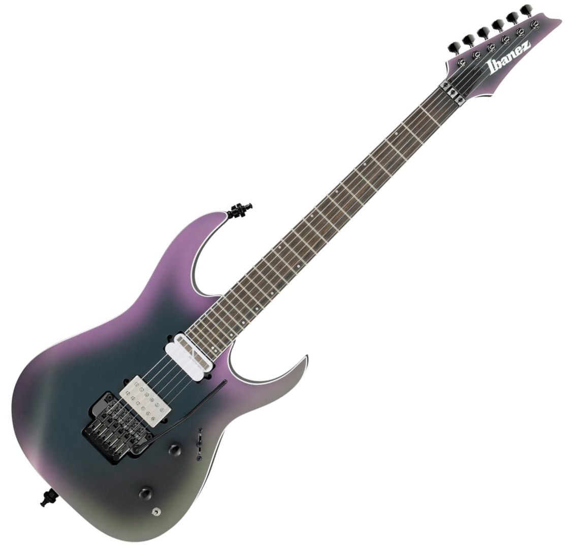 Ibanez RG60ALS-BAM RG Axion Label 6-String Electric Guitar - Black Aurora Burst Matte