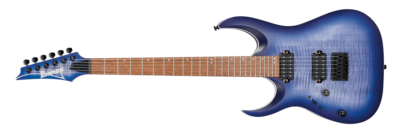 Ibanez RGA42FMLBLF Electric Guitar Blue Lagoon Burst Flat