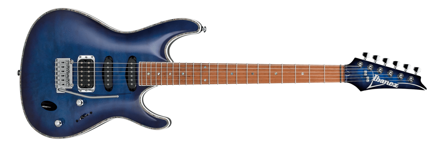 Ibanez S670QMSPB Electric Guitar Saphhire Blue