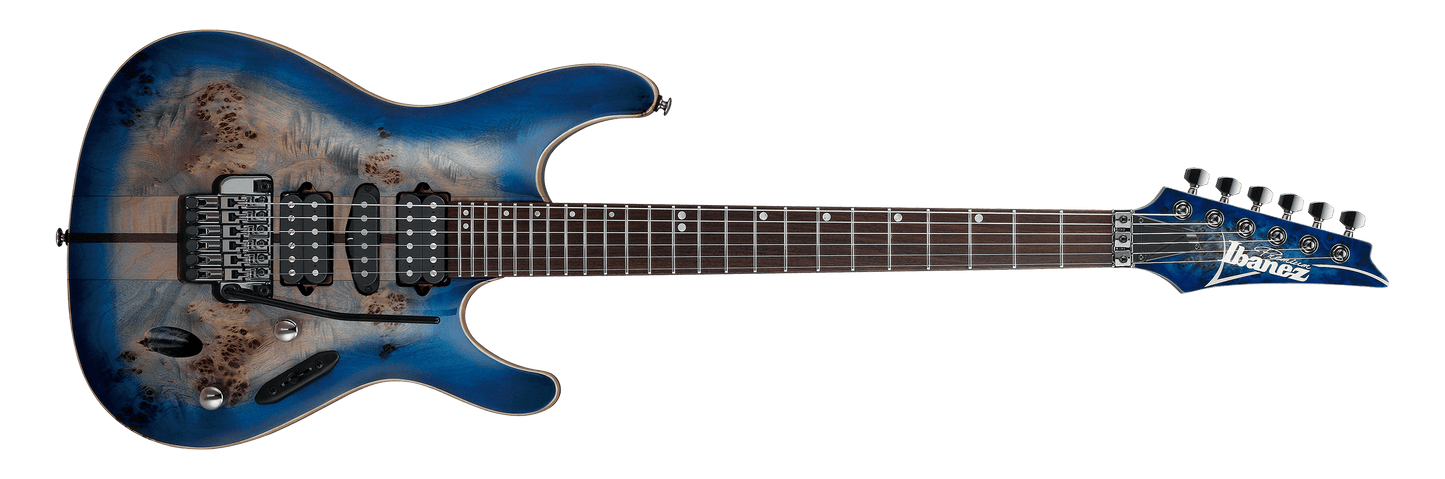 Ibanez S1070PBZCLB Electric Guitar Cerulean Blue Burst