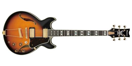 Ibanez AM2000HBS Prestige Hollow Body Guitar Brown Sunburst