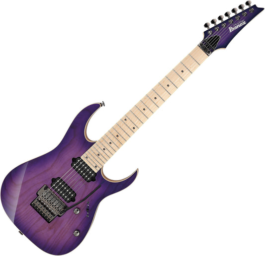 Ibanez RG752AHM-RPB RG Prestige Series 7 String Electric Guitar - Royal Plum Burst