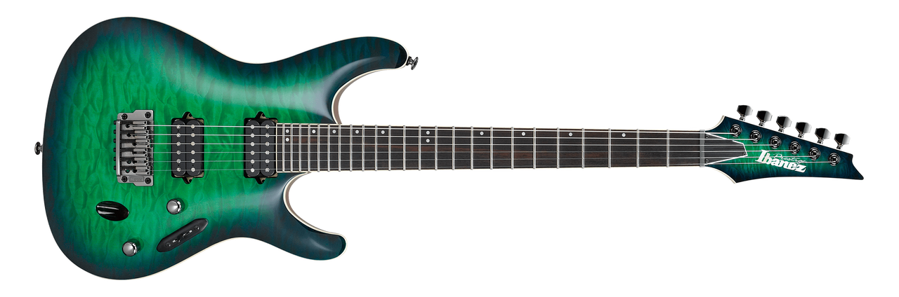 Ibanez S6521QSLG Electric Guitar Surreal Blue Burst Gloss