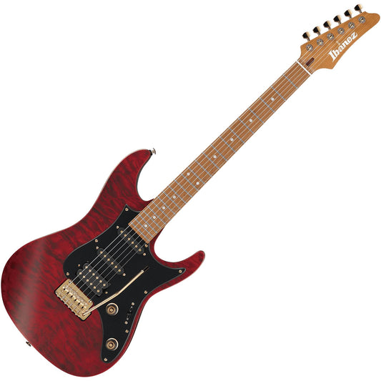 Ibanez SLM10-TRM Scott LePage (Polyphia) Premium 6 String Electric Guitar - Transparent Red Matte