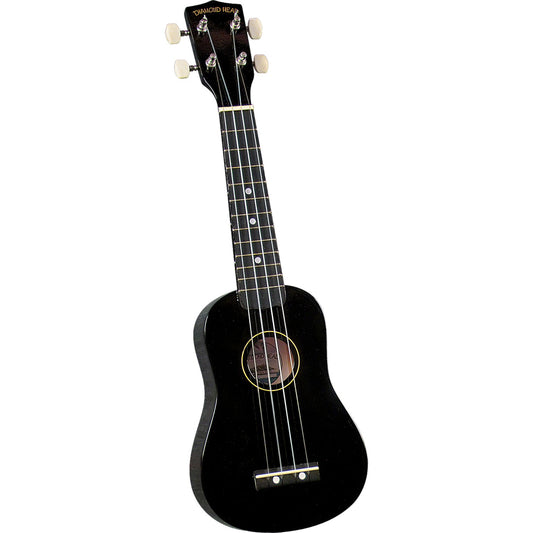 Diamond Head Rainbow Soprano Ukulele - Black