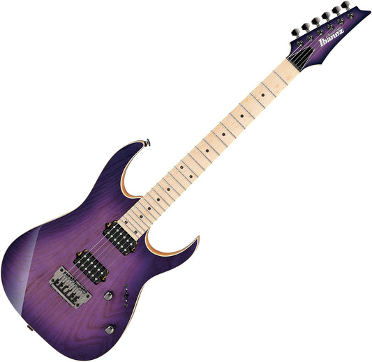 Ibanez RG652AHMFX-RPB RG Prestige Series 6 String Electric Guitar - Royal Plum Burst