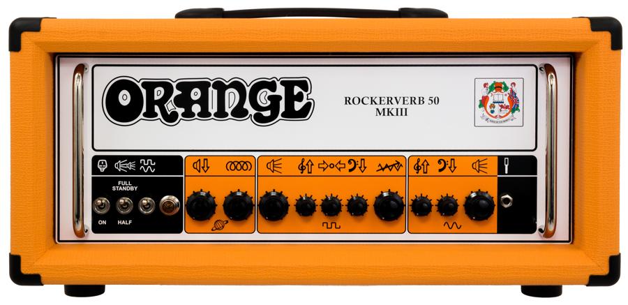 Orange RK50H MKIII Rockerverb MK3 50 Watt Guitar Head Amplifier