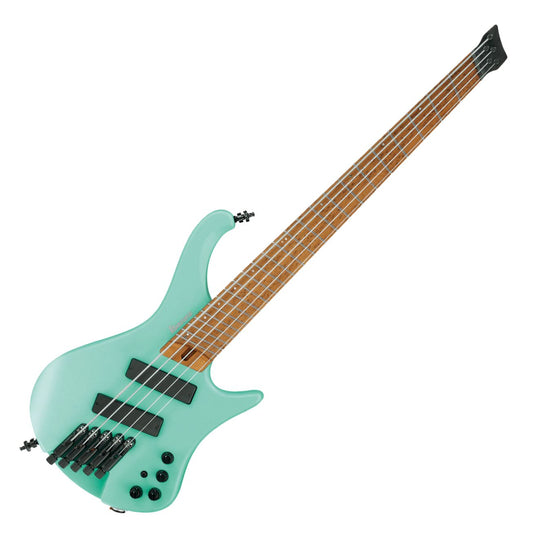 Ibanez EHB1005MS-SFM Bass Workshop Multi Scale 5-String Headless Electric Bass - Seafoam Green Matte