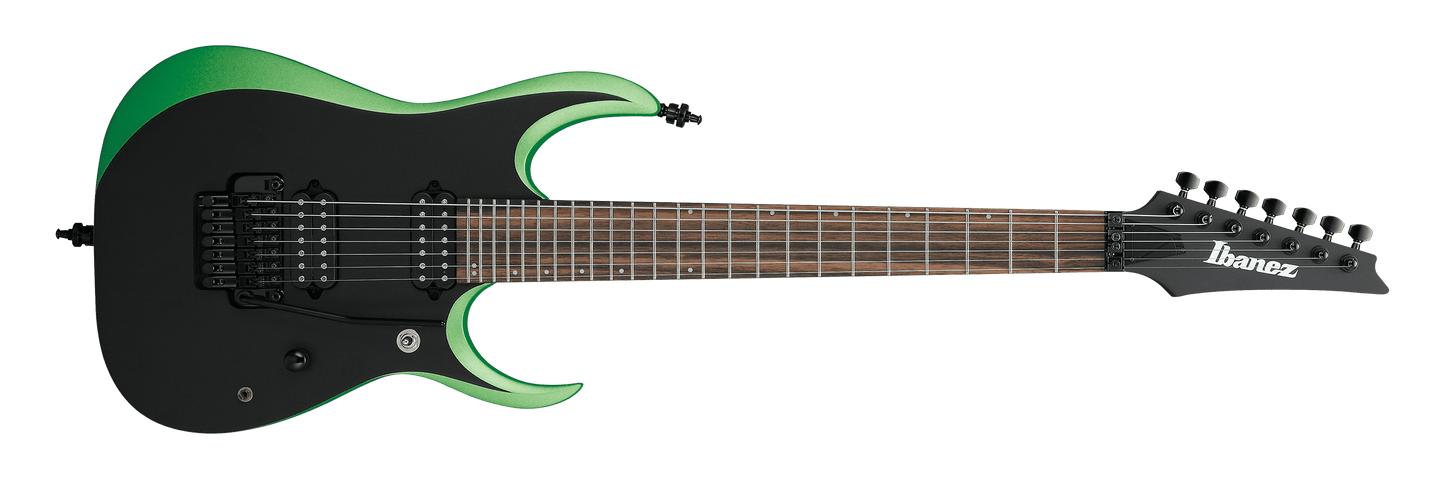 Ibanez RGD70ALNBEEM 7-String Electric Guitar Metallic Green Eclipse Matte