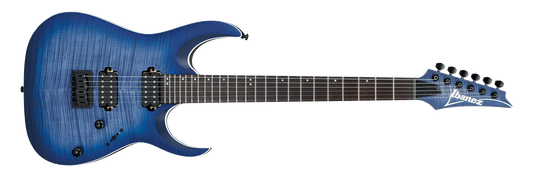 Ibanez RGA42FMBLF Electric Guitar Blue Lagoon Burst Flat