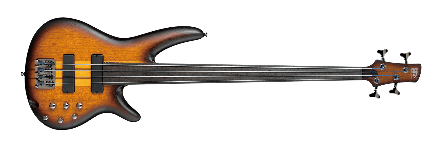 Ibanez SRF700BBF Fretless Electric Basses Brown Burst Flat