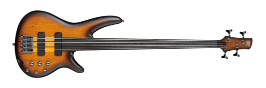 Ibanez SRF700BBF Fretless Electric Basses Brown Burst Flat