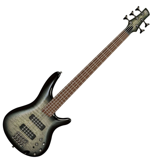 Ibanez SR405EQM-SKG Soundgear Standard 5-String Electric Bass - Surreal Black Burst Gloss