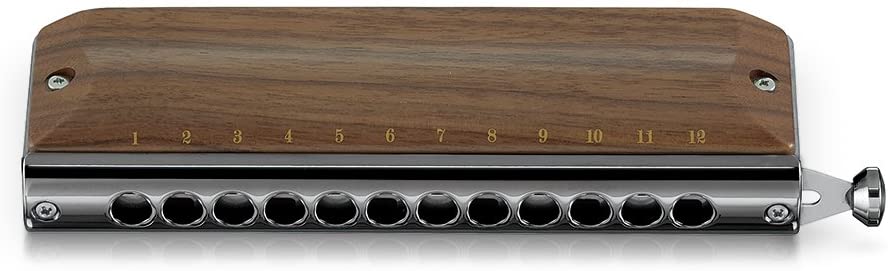 Suzuki SU-G-48 Gregoire Maret Signature Harmonica (Wood Cover)