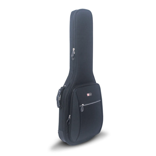 Crossrock CRDG105EBK Deluxe Electric Guitar Case Gig Bag, Black