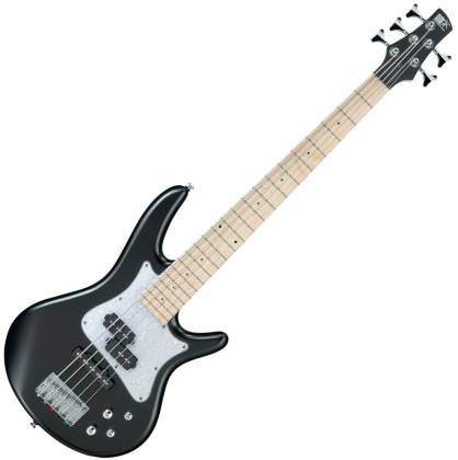 Ibanez SRMD205BKF 5-String Electric Basses Black Flat