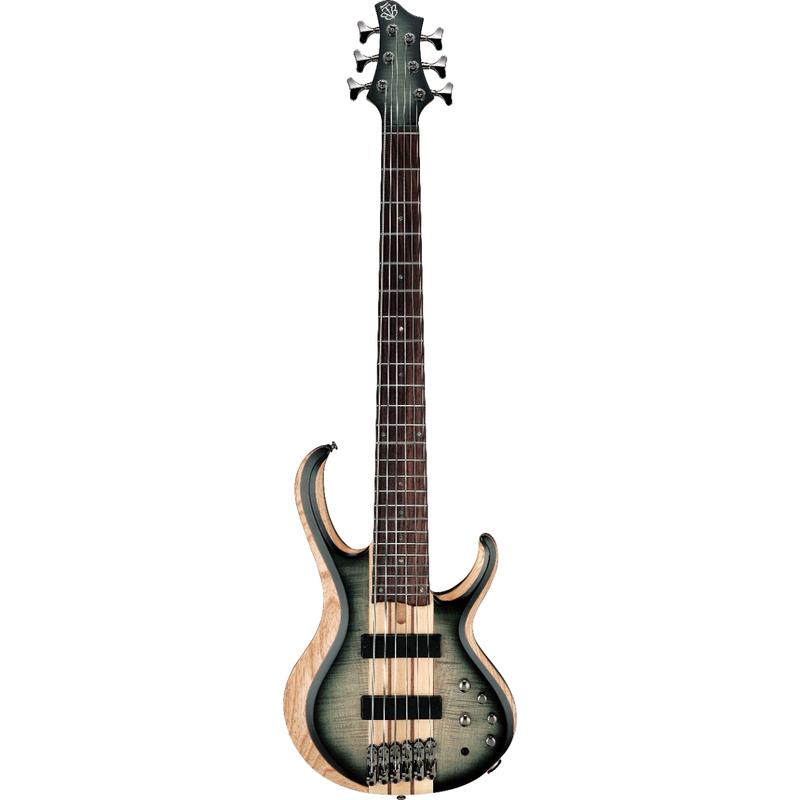 Ibanez BTB766CKL 6-String Electric Basses Charcoal Black Burst Low Gloss