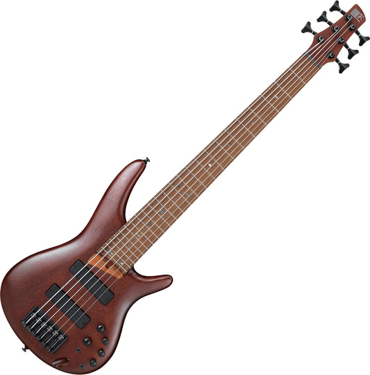 Ibanez SR506EBM 6-String Electric Basses Brown Mahogany