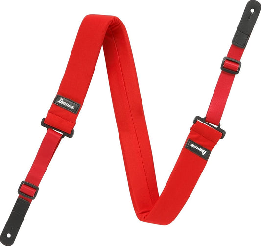 Ibanez GSF50RD Powerpad Guitar Strap (Preorder) Red