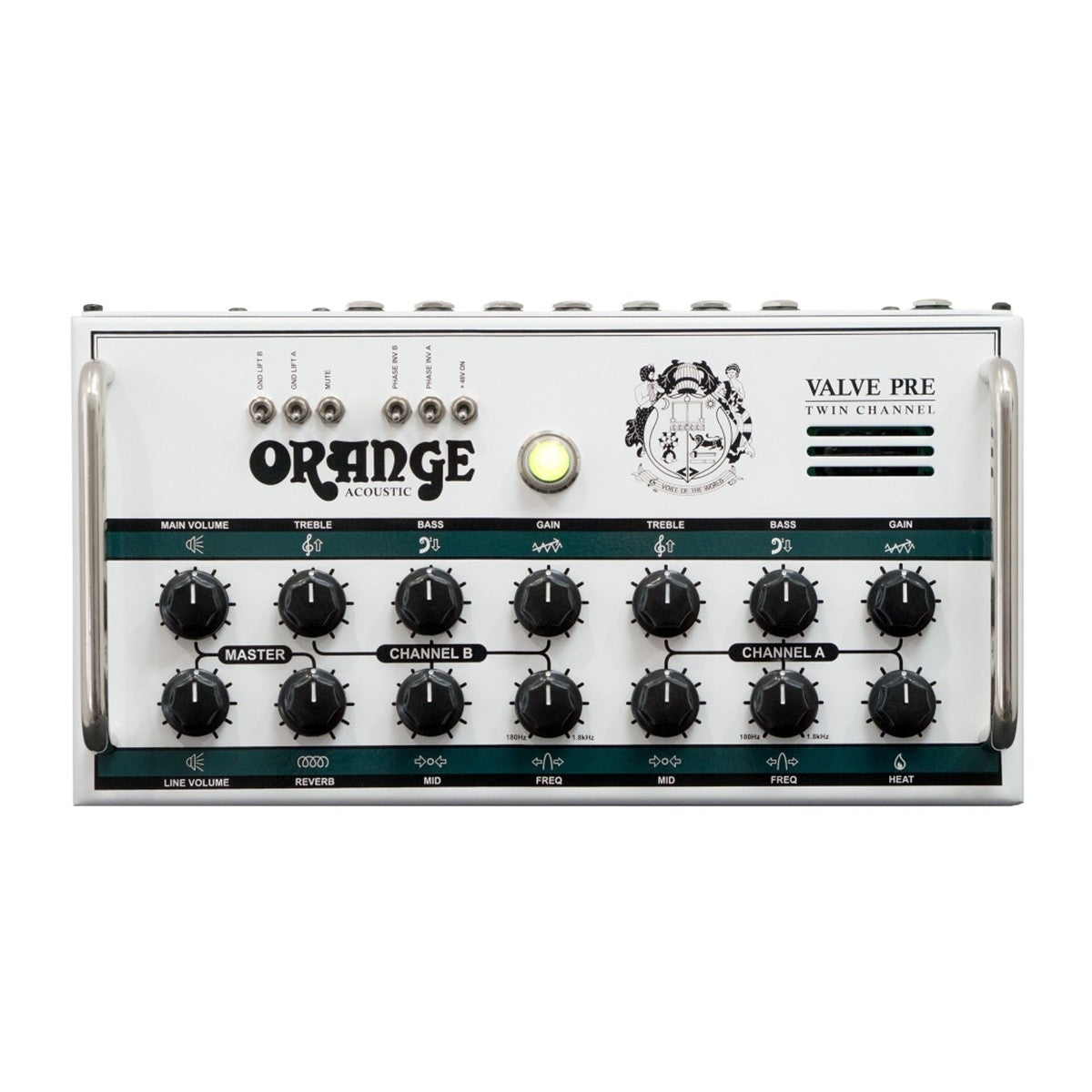 Orange Acoustic Pre Twin Channel Stereo Valve Acoustic Preamp