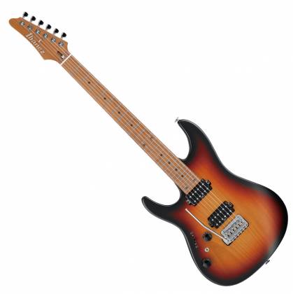 Ibanez AZ2402L-TFF Prestige Series 6 String Electric Guitar - Tri Fade Burst Flat