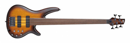 Ibanez SRF705BBF 5-String Fretless Electric Basses Brown Burst Flat