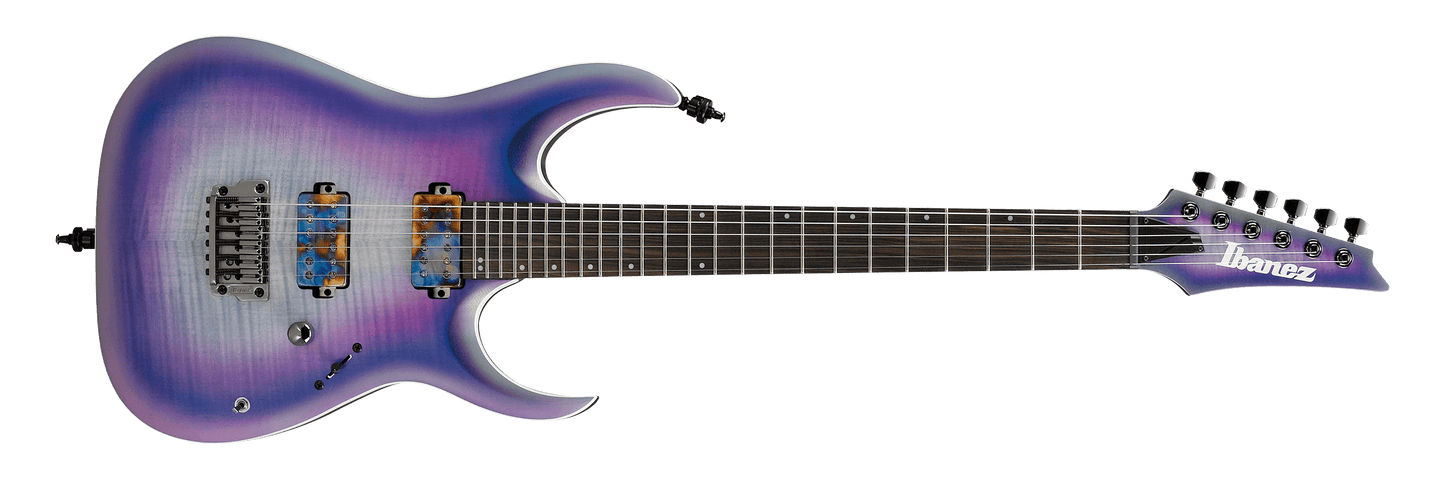 Ibanez RGA61ALIAF Electric Guitar Indigo Aurora Burst Flat