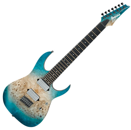 Ibanez RG1127PBFX-CIF RG Premium 7-String Electric Guitar - Caribbean Islet Flat