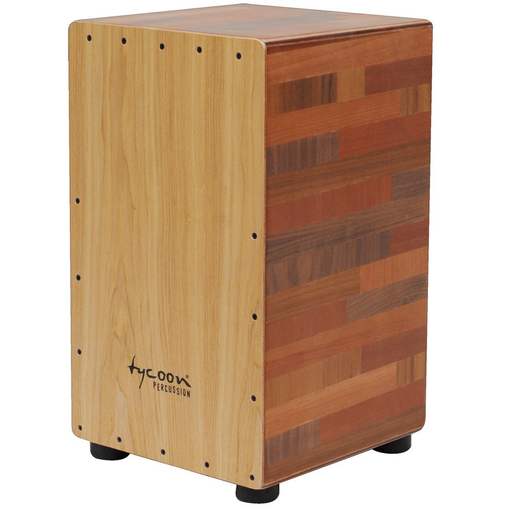 Tycoon TKT-29 29 Series Mixed Wood Box Cajon w/ American White Ash Front Plate