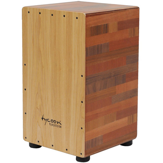 Tycoon TKT-29 29 Series Mixed Wood Box Cajon w/ American White Ash Front Plate