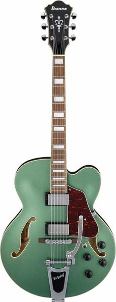 Ibanez AFS75T-MGF Artcore Hollowbody 2019 Metallic Green Flat