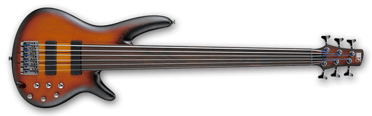 Ibanez SRF706BBF 6-String Fretless Electric Basses Brown Burst Flat