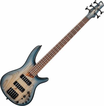 Ibanez SR605ECTF 5-String Electric Basses Cosmic Blue Starburst Flat