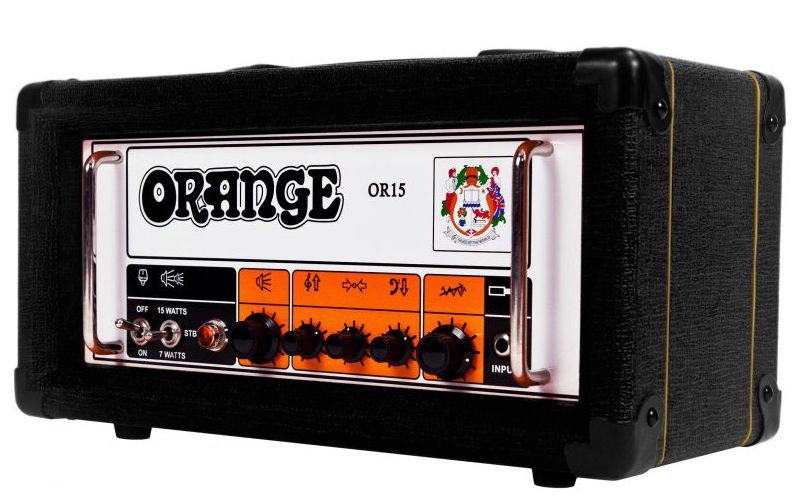 Orange OR15H-BK 15W Pics Only Guitar Amp Head in Black