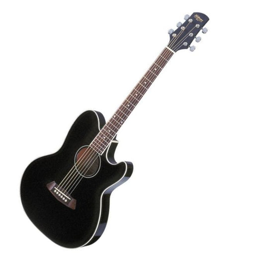 Ibanez TCY10E-BK Acoustic Electric Guitar - Black