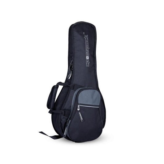 Crossrock CRSG106MABK A-Style Mandolin Gig Bag with 10mm Padding, Backpack Straps in Black