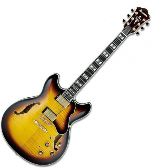 Ibanez AS153-AYS Antique Yellow Sunburst Hollowbody Guitar