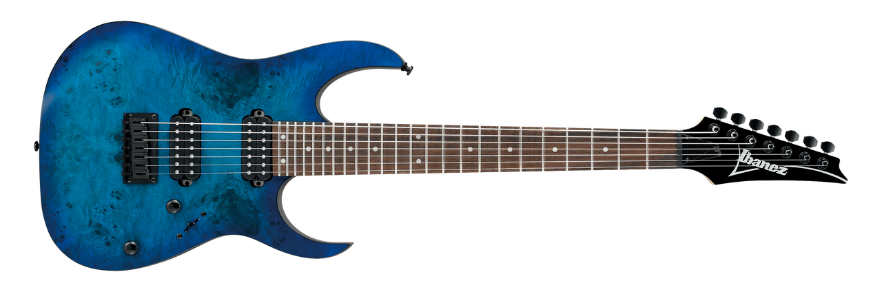 Ibanez RG7421PBSBF Electric Guitar  Sapphire Blue Flat