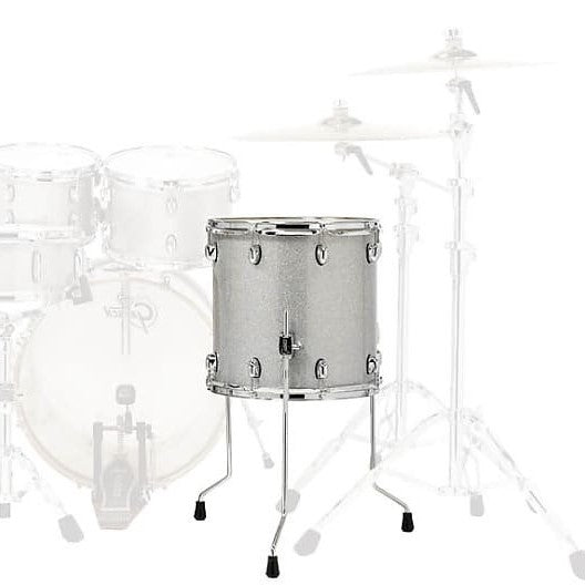 Gretsch CM1-1616F-SS Catalina Maple 16x16 Floor Tom, Silver Sparkle