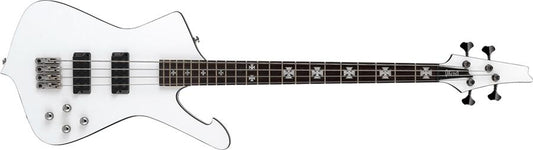 Ibanez SDB3-PW Sharlee D’Angelo Signature 4 String Solid Body Bass in Pearl White