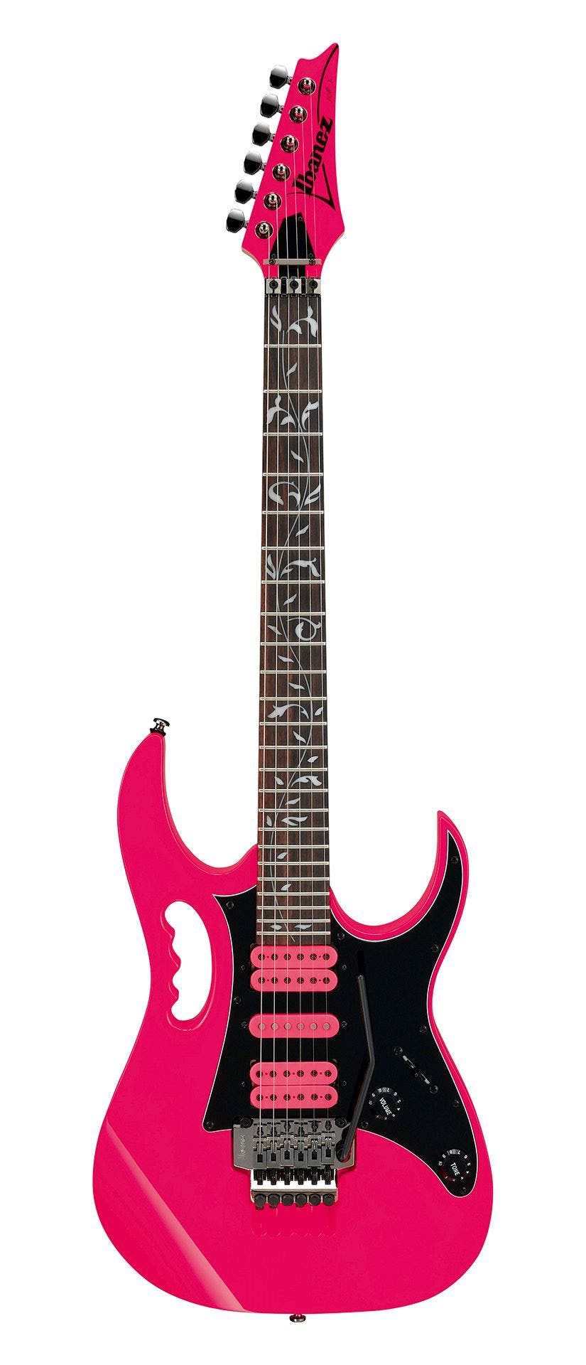 Ibanez JEMJRSP-PK Steve Vai Signature Electric Guitar - Pink Finish