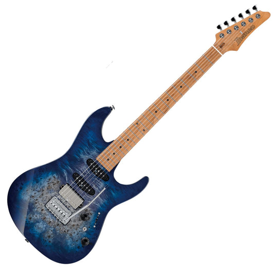 Ibanez AZ226PB-CBB AZ Premium 6-String Electric Guitar with Gigbag - Cerulean Blue Burst