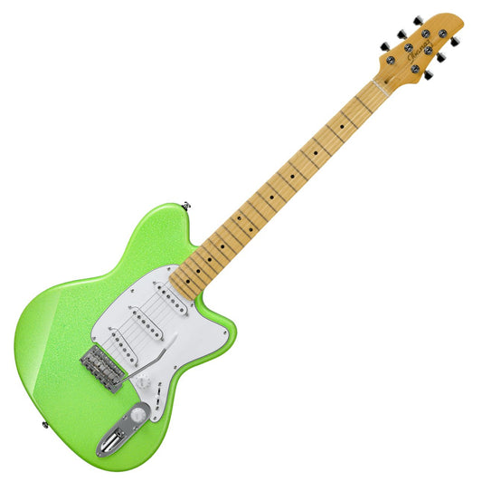 Ibanez YY10-SGS Yvette Young (Covet) 6 String Electric Guitar - Slime Green Sparkle