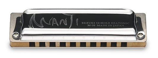 Suzuki SU-M-20L Manji Professional Harmonica (Low Tuning)