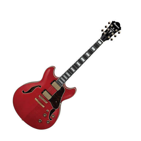 Ibanez AS93FMTCD Artcore Expressionist Hollow Body Guitar Transparent Cherry Red