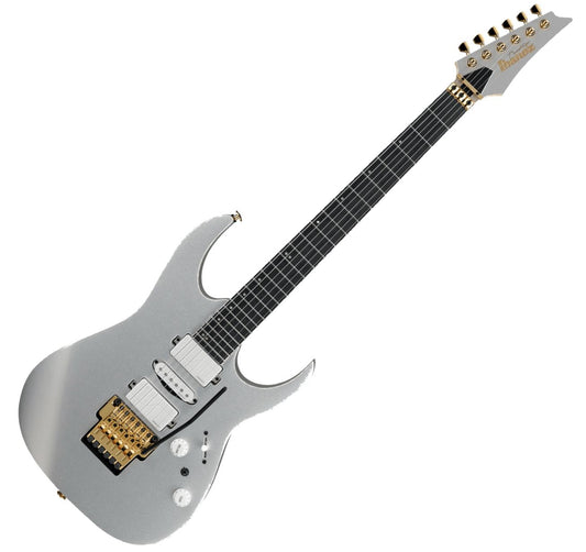 Ibanez RG5170G-SVF Prestige RG 6-String Electric Guitar with Case - Silver Flat