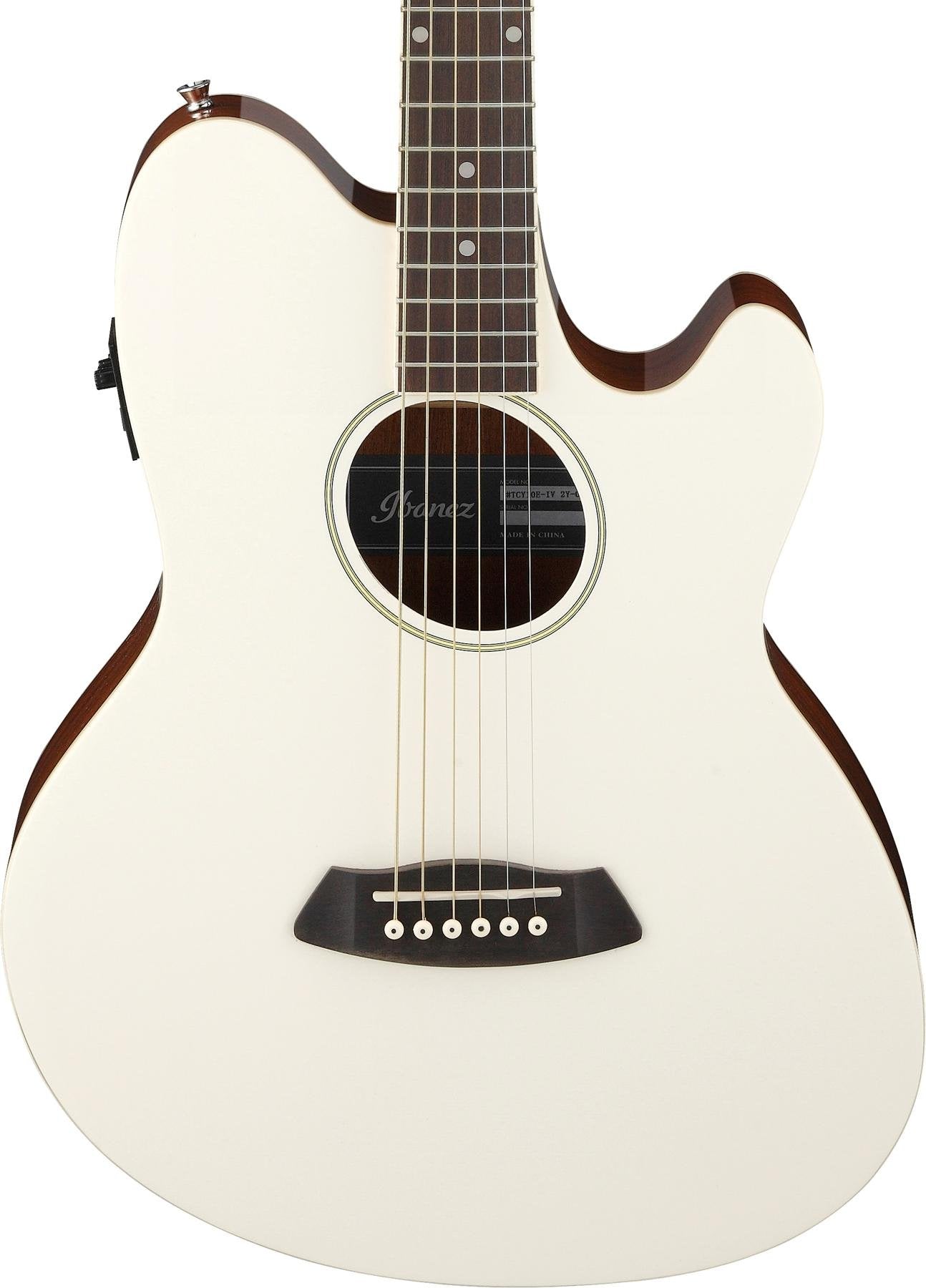 Ibanez TCY10E  2021  Ivory High Gloss